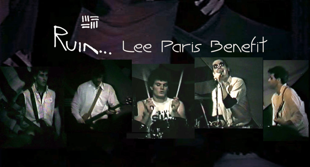Ruin – Lee Paris Benefit 5/3/86
